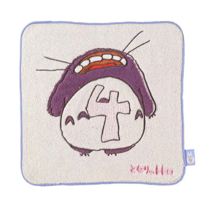 Linge De Maison|Maison Ghibli Mini Serviette Totoro anniversaire 4 25x25 cm - Mon Voisin Totoro
