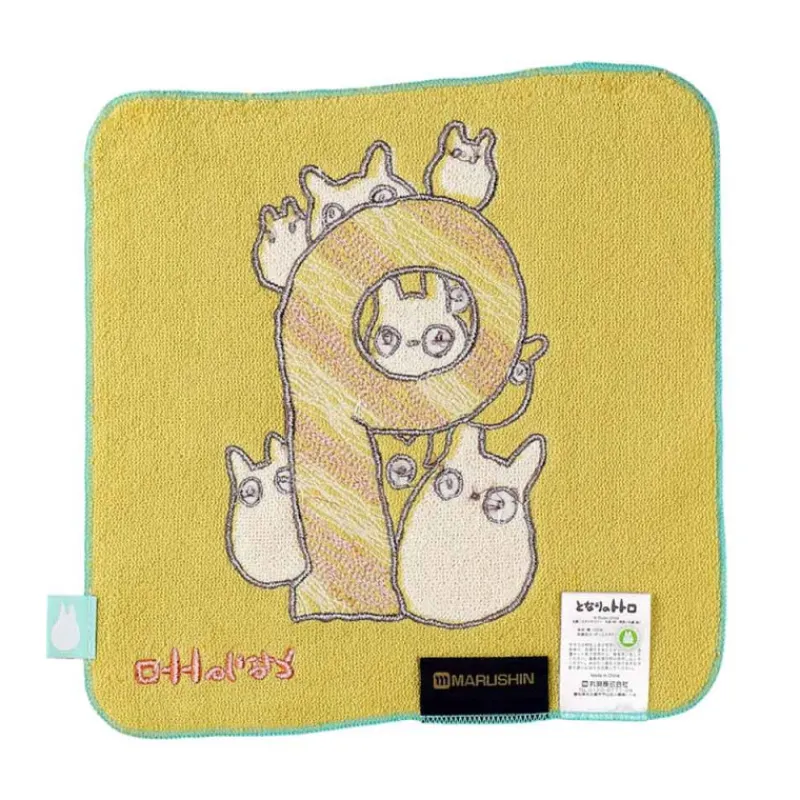 Linge De Maison|Maison Ghibli Mini Serviette Totoro anniversaire 9 25x25 cm - Mon Voisin Totoro