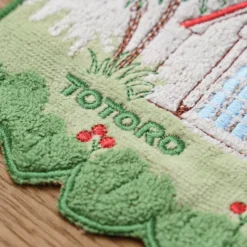 Linge De Maison|Maison Ghibli Mini Serviette Totoro dans le ciel 25x25 cm - Mon Voisin Totoro