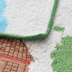 Linge De Maison|Maison Ghibli Mini Serviette Totoro dans le ciel 25x25 cm - Mon Voisin Totoro