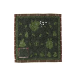 Linge De Maison|Maison Ghibli Mini Serviette Vert Automne 25x25 cm - Mon Voisin Totoro