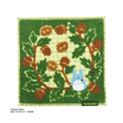 Linge De Maison|Maison Ghibli Mini Serviette verte Le préféré de la forêt 23×23 - Mon Voisin Totoro