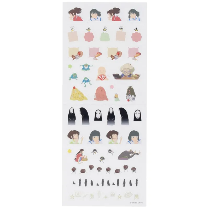 Petit Matériel|Maison Ghibli Mini stickers agenda - Le Voyage de Chihiro