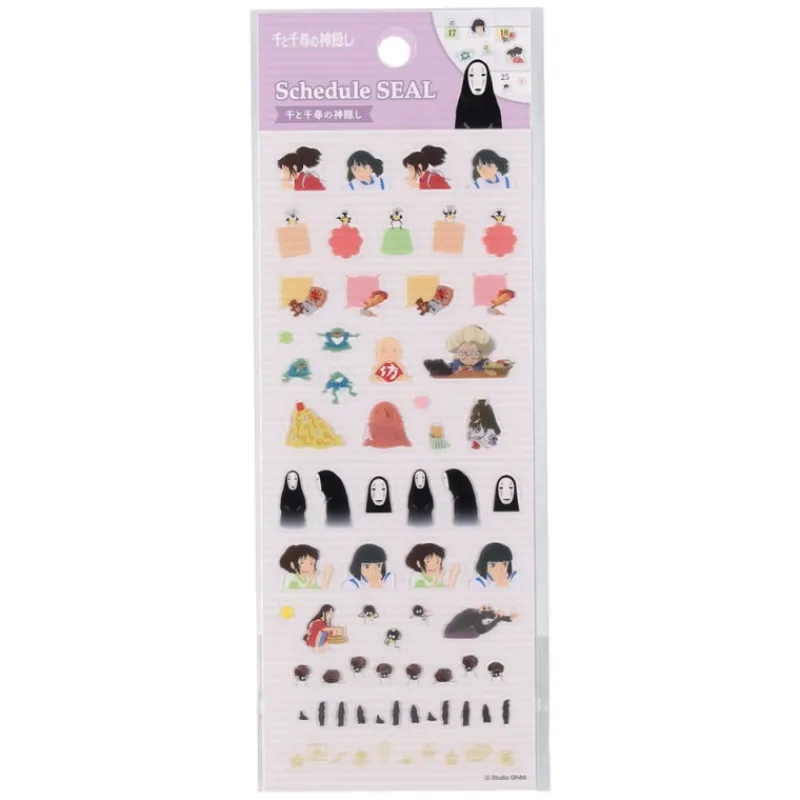 Petit Matériel|Maison Ghibli Mini stickers agenda - Le Voyage de Chihiro