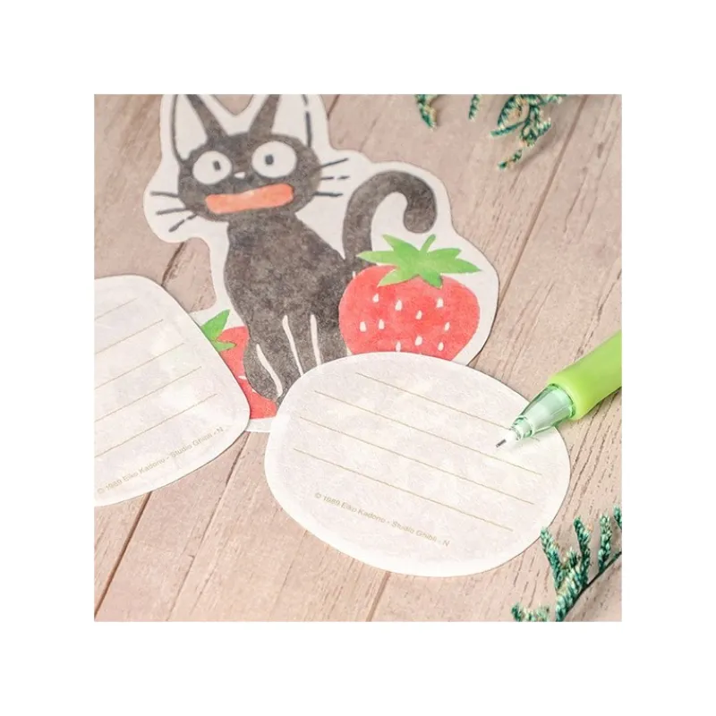 Cartes Postales Et Papier À Lettres|Maison Ghibli Mini-Papier à Lettres à Découper Kiriko Café - Kiki la petite sorcièr