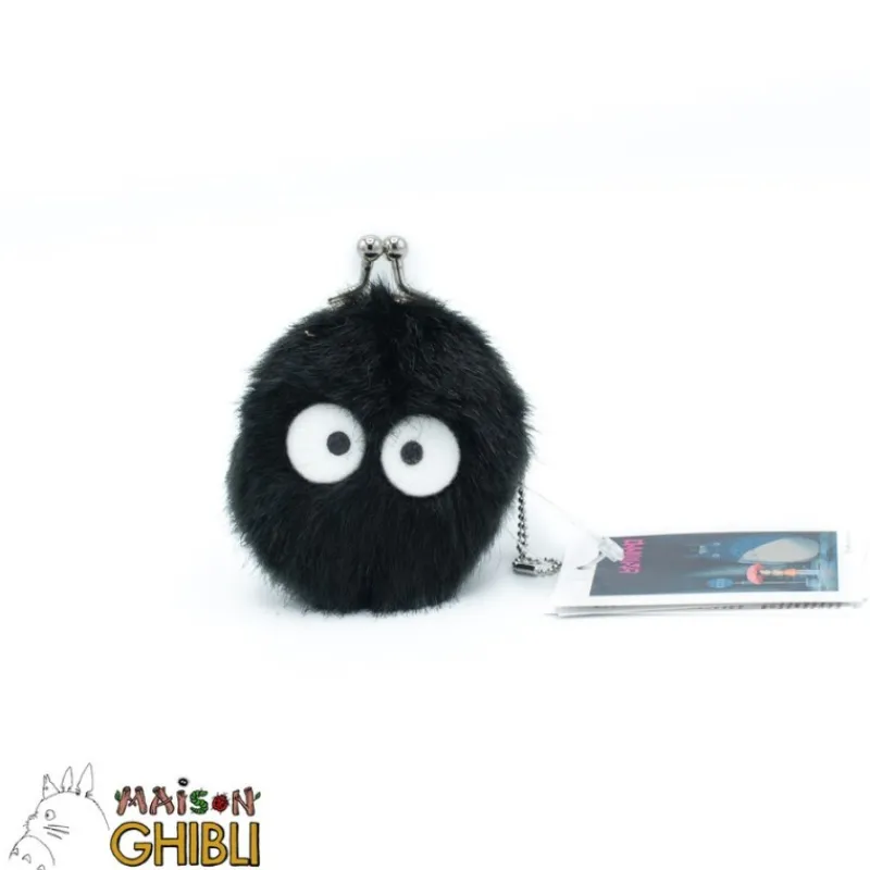 Porte-Monnaie Peluche|Maison Ghibli Mini-Porte-Monnaie Peluche Noiraude - Mon Voisin Totoro