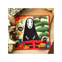 Linge De Maison|Maison Ghibli Mini-serviette brodée Pont d'Arubaya 25x25 cm - Le Voyage de Chihiro