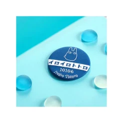 Accessoires|Maison Ghibli Miroir compact brodé Arrêt de bus -Mon Voisin Totoro