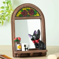 Décoration|Maison Ghibli Miroir Jiji devant la glace - Kiki la petite sorcière