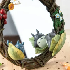 Décoration|Maison Ghibli Miroir Totoro Guirlande de fleurs- Mon Voisin Totoro