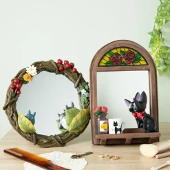 Décoration|Maison Ghibli Miroir Totoro Guirlande de fleurs- Mon Voisin Totoro