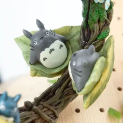 Décoration|Maison Ghibli Miroir Totoro Guirlande de fleurs- Mon Voisin Totoro