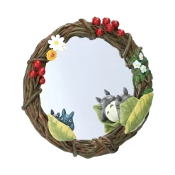 Décoration|Maison Ghibli Miroir Totoro Guirlande de fleurs- Mon Voisin Totoro