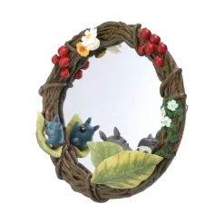 Décoration|Maison Ghibli Miroir Totoro Guirlande de fleurs- Mon Voisin Totoro