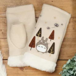 Textile|Maison Ghibli Mitaines Totoro sapins - Mon Voisin Totoro