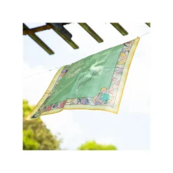 Textile|Maison Ghibli Mouchoir Chemin du vent vert foncé - Le Château ambulant