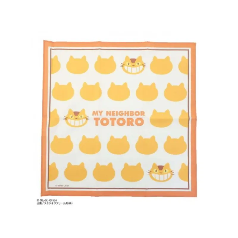 Textile|Maison Ghibli Mouchoir Silhouette Chatbus 43 x 43 cm - Mon VoisinTotoro
