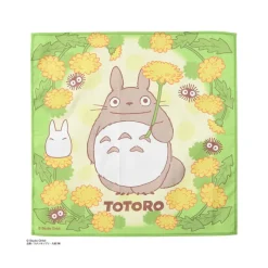 Textile|Maison Ghibli Mouchoir Silhouette Totoro Pissentlit 43 x 43 cm - Mon VoisinTotoro