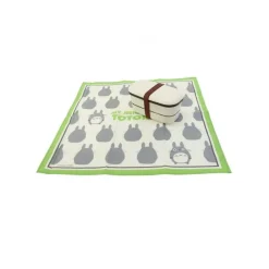 Textile|Maison Ghibli Mouchoir Silhouette Totoro Gris 43 x 43 cm - Mon VoisinTotoro