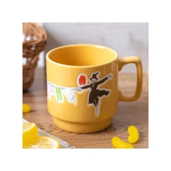 Cuisine Et Table|Maison Ghibli Mug couleur gauffré Grande lessive - Le Château ambulant
