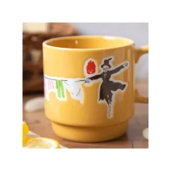 Cuisine Et Table|Maison Ghibli Mug couleur gauffré Grande lessive - Le Château ambulant