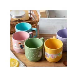 Cuisine Et Table|Maison Ghibli Mug couleur gauffré Kiki vole - Kiki la petite sorcière