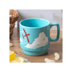 Cuisine Et Table|Maison Ghibli Mug couleur gauffré Savoia - Porco Rosso