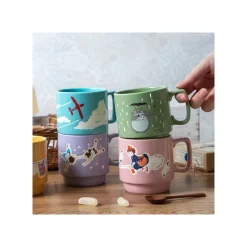 Cuisine Et Table|Maison Ghibli Mug couleur gauffré Totoro Parapluie - Mon Voisin Totoro