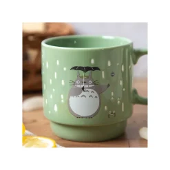 Cuisine Et Table|Maison Ghibli Mug couleur gauffré Totoro Parapluie - Mon Voisin Totoro
