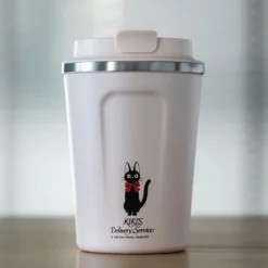 Cuisine Et Table|Maison Ghibli Mug Isotherme 350ml Rose mat - Kiki la petite sorcière