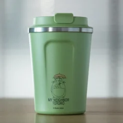 Cuisine Et Table|Maison Ghibli Mug Isotherme 350ml Vert mat - Mon Voisin Totoro