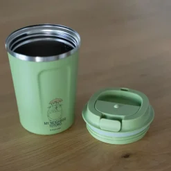 Cuisine Et Table|Maison Ghibli Mug Isotherme 350ml Vert mat - Mon Voisin Totoro