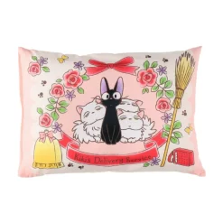Mobilier|Maison Ghibli Oreiller Famille des chats 28 x 39 cm - Kiki la petite sorcière