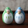 Jouets|Maison Ghibli Pack 2 Figurines Roly-poly Perruches Bleu & Vert - Le Garçon et le Héron