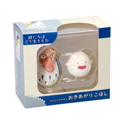 Jouets|Maison Ghibli Pack 2 Figurines Roly-poly Héron & Warawara - Le Garçon et le Héron