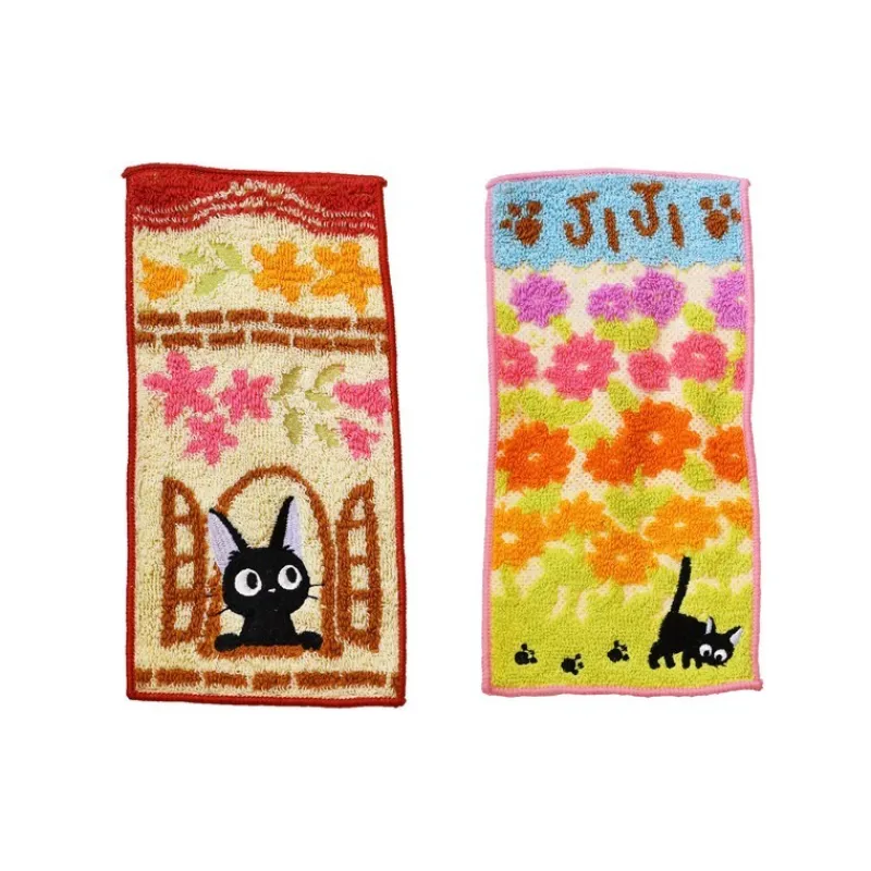 Linge De Maison|Maison Ghibli Pack 2 Mini-Serviettes Jiji 20 x 10 cm - Kiki la petite sorcière