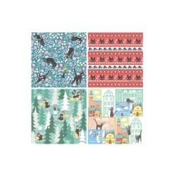 Cartes Postales Et Papier À Lettres|Maison Ghibli Papier Chiyogami 2024 - Kiki la petite sorcière