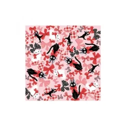 Cartes Postales Et Papier À Lettres|Maison Ghibli Papier Chiyogami Jiji & Fleurs - Kiki la petite sorcière