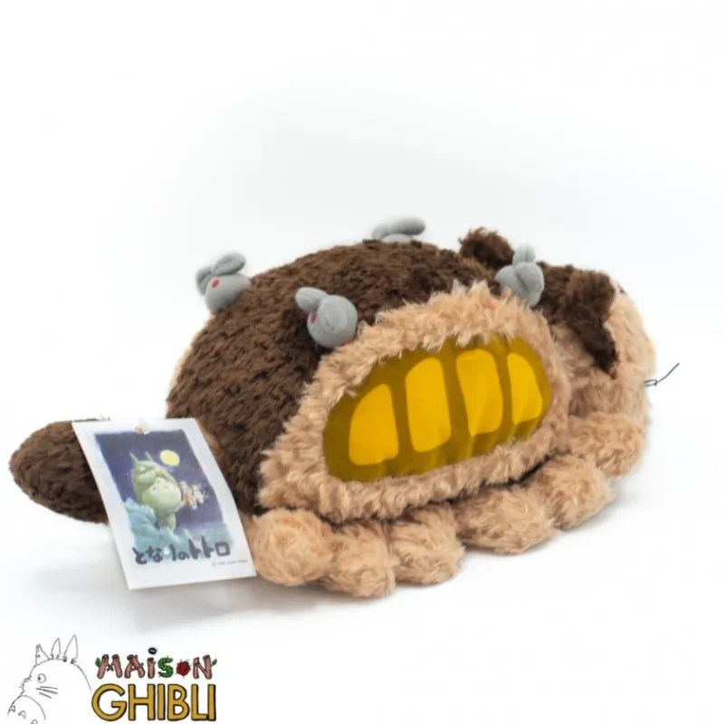 Peluches Fluffy|Maison Ghibli Peluche Chatbus Fluffy M - Mon Voisin Totoro