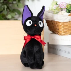 Peluches Classiques|Maison Ghibli Peluche Jiji assise M - Kiki la petite sorcière