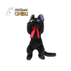 Peluches Nakayoshi|Maison Ghibli Peluche Nakayoshi Jiji allongée - Kiki la petite sorcière