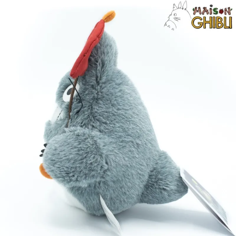 Peluches Classiques|Maison Ghibli Peluche Totoro Avec Parapluie Rouge - Mon Voisin Totoro