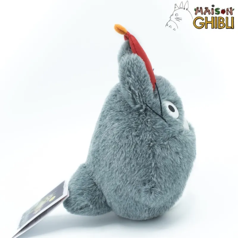 Peluches Classiques|Maison Ghibli Peluche Totoro Avec Parapluie Rouge - Mon Voisin Totoro
