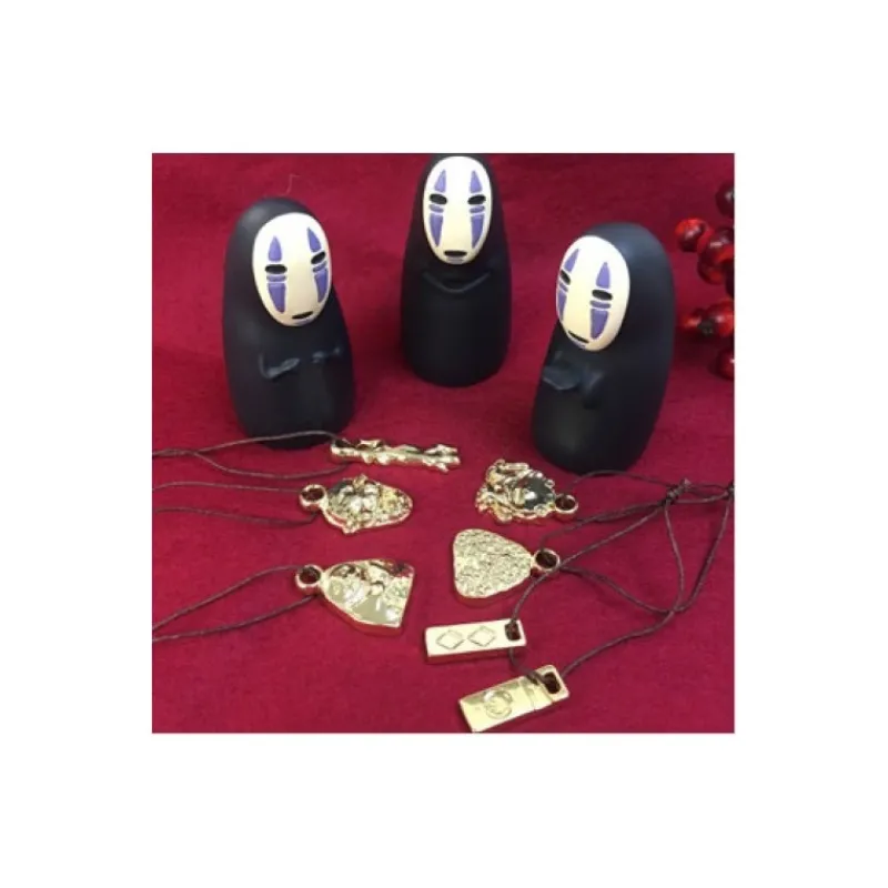 Accessoires|Maison Ghibli Pendentif Porte-Bonheur No Face Mystere - Le Voyage de Chihiro