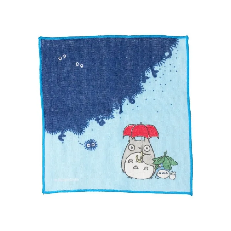 Textile|Maison Ghibli Petit Mouchoir Il Va Pleuvoir - Mon Voisin Totoro