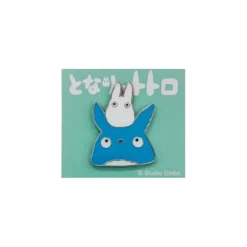 Pins|Maison Ghibli Pins Totoro Bleu et Blanc Gros Plan – Mon Voisin Totoro