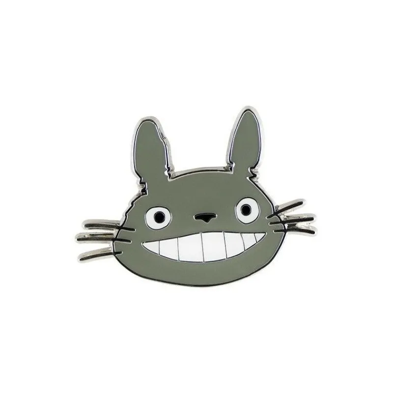 Pins|Maison Ghibli Pins Totoro Gris Gros Plan - Mon Voisin Totoro