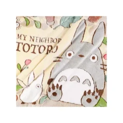 Linge De Maison|Maison Ghibli Plaid Feuilles et noisettes - Mon Voisin Totoro