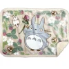 Linge De Maison|Maison Ghibli Plaid fluffy Totoro Framboise 70x100 cm - Mon Voisin Totoro
