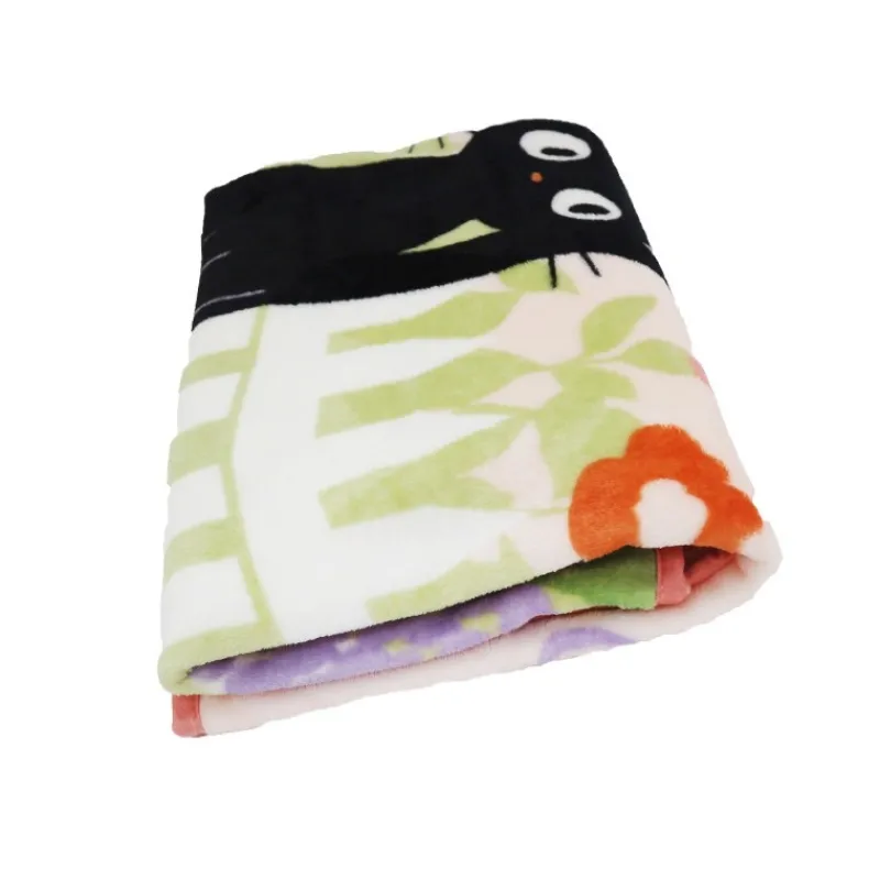 Linge De Maison|Maison Ghibli Plaid Jiji et Lily - Kiki la petite sorcière